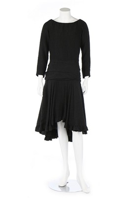 Lot 154 - An Yves Saint Laurent couture crushed silk...