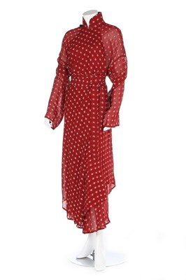 Lot 151 - A Jean Paul Gaultier printed chiffon...