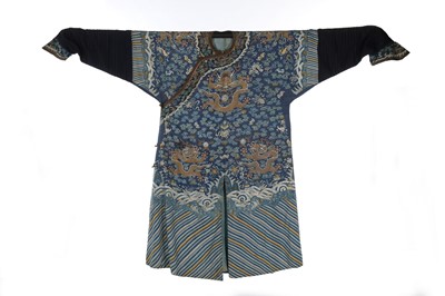 Lot 483 - A kesi dragon robe, jifu, Chinese, late 19th...