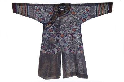 Lot 497 - A good summer-gauze dragon robe, jifu, circa...
