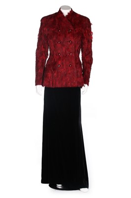Lot 131 - A Jean-Louis Scherrer by Stephane Rolland red...