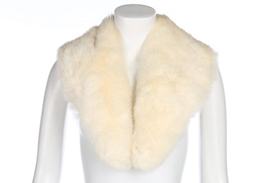 Lot 163 - A white mink bolero jacket, believed to have...