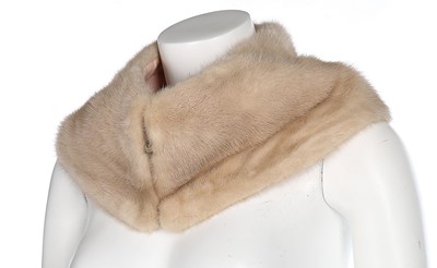 Lot 163 - A white mink bolero jacket, believed to have...