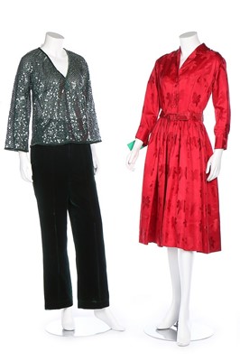 Lot 166 - A group of evening wear belonging to various...