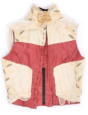 Lot 177 - A blue-green wool walking ensemble, circa 1900,...