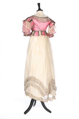 Lot 87 - An historically inspired evening dress or...