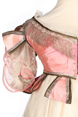 Lot 87 - An historically inspired evening dress or...