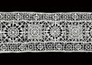 Lot 7 - A fine cutwork altar frontal insertion,...