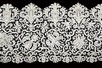 Lot 23 - A good flounce of gros point de Venise, 19th...