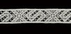 Lot 27 - Two insertions of cutwork lace, Italian, late...