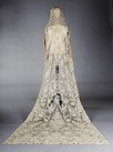 Lot 44 - A fine Brussels Point de Gaze bridal...
