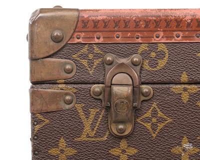 Lot 28 - A Louis Vuitton monogrammed leather vanity...