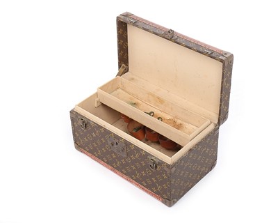 Lot 28 - A Louis Vuitton monogrammed leather vanity...