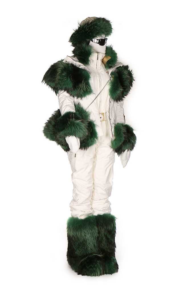 Lot 52 - A bespoke Vist ski ensemble, 2012, labelled...