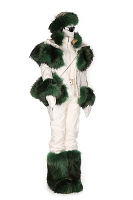 Lot 52 - A bespoke Vist ski ensemble, 2012, labelled...