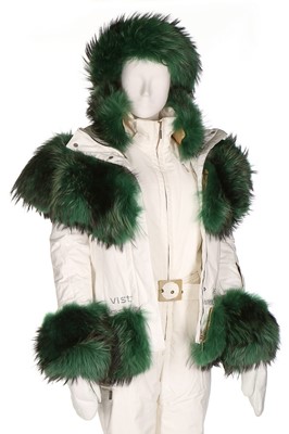 Lot 52 - A bespoke Vist ski ensemble, 2012, labelled...