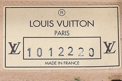 Lot 15 - A Louis Vuitton monogrammed leather vanity...