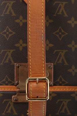 Lot 17 - A Louis Vuitton monogrammed leather hatbox,...