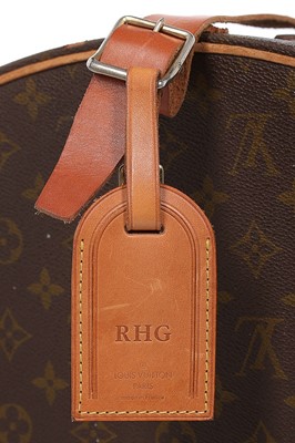 Lot 18 - A Louis Vuitton monogrammed leather hatbox,...
