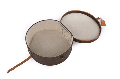 Lot 18 - A Louis Vuitton monogrammed leather hatbox,...