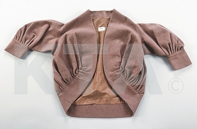 Lot 47 - A Madame Grpale brown mohair tweed jacket, mid...