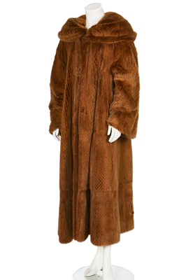 Lot 23 - Three de Carlis knitted mink coats/cardigans, 1990s-2000s