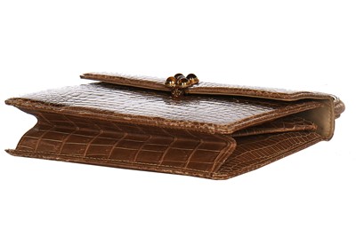 Lot 9 - A Gucci crocodile handbag, 1960s