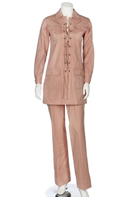 Lot 151 - An Yves Saint Laurent complete Safari or 'Saharienne' ensemble 1968