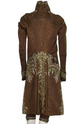 Lot 33 - A good gentleman's court dress, French, circa 1800