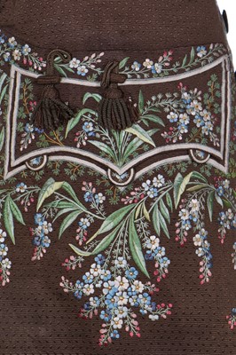 Lot 33 - A good gentleman's court dress, French, circa 1800