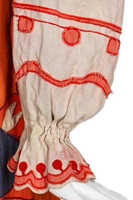 Lot 52 - Diaghilev's Ballets Russes 'Le Coq d'Or' costume for a female subject of King Dodon