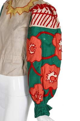 Lot 53 - Diaghilev's Ballets Russes 'Le Coq d'Or' costume for a female subject of King Dodon