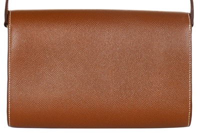 Lot 1 - An Hermès Ardennes leather Sac Doggy Medor cross-body bag, 1990s