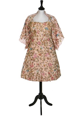 Lot 109 - A fine Balenciaga couture embroidered cocktail dress, Autumn-Winter 1957