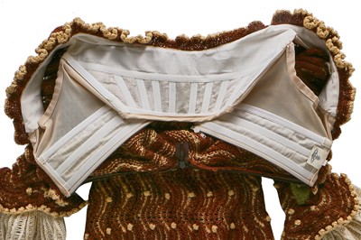 Lot 208 - A good and rare Vivienne Westwood lace-knit wool dress, 'On Liberty' collection, Autumn-Winter 1994-95
