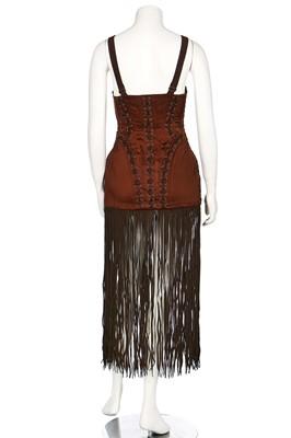 Lot 207 - A rare Jean-Paul Gaultier corset dress, probably Autumn-Winter 1990-91