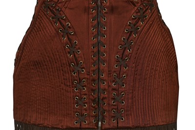 Lot 207 - A rare Jean-Paul Gaultier corset dress, probably Autumn-Winter 1990-91