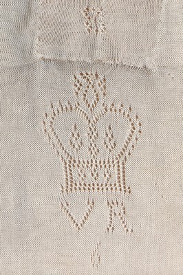 Lot 47 - A fine pair of Queen Victoria's silk stockings, late 19th century