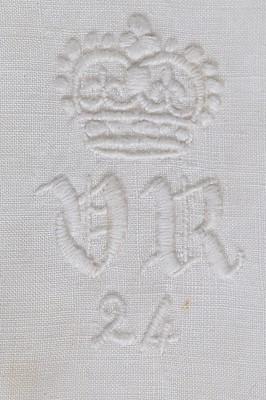 Lot 48 - Queen Victoria's fine lawn nightdress, late 19th century