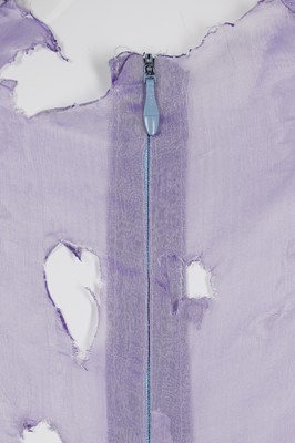 Lot 1 - A rare and important Alexander McQueen gauze top, 'Highland Rape' collection, Autumn-Winter 1995-96