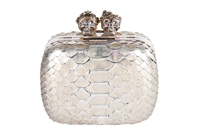 Lot 121 - Alexander McQueen by Sarah Burton snakeskin evening purse, circa 2011