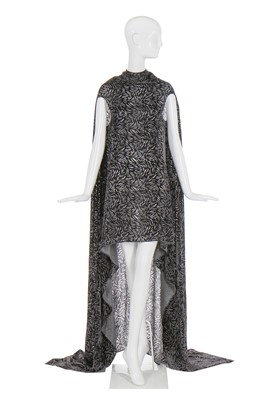 Lot 3 - Alexander McQueen cut velvet evening gown, 'Danté', Autumn-Winter 1996-97