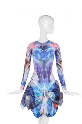 Lot 79 - Alexander McQueen printed silk jersey and organza dress, 'Plato's Atlantis', Spring-Summer 2010