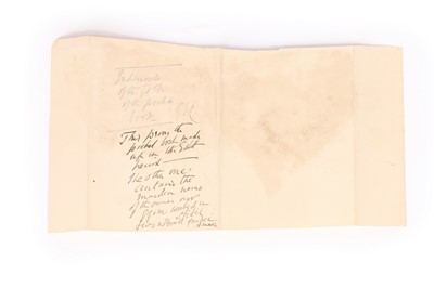 Lot 64 - A flame-stitched pocket book, worked by...