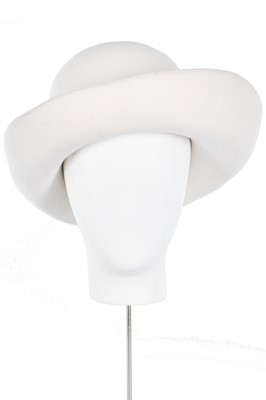 Lot 103 - Three Balenciaga hats, 1966-67
