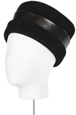 Lot 105 - Three Hubert de Givenchy hats, mid-late 1960s