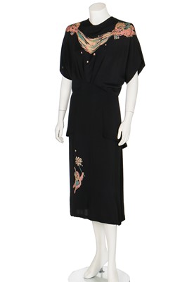 Lot 88 - Joan Crawford's Gilbert Adrian dinner gown, circa 1943