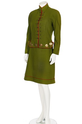 Lot 221 - A Christian Dior by John Galliano cotton suit, 'Communist' collection, Spring-Summer 1999