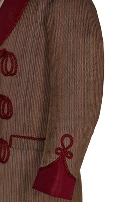 Lot 45 - A fine and rare Henry Poole & Co. gentleman's smoking suit, English, 1885