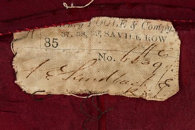 Lot 45 - A fine and rare Henry Poole & Co. gentleman's smoking suit, English, 1885
